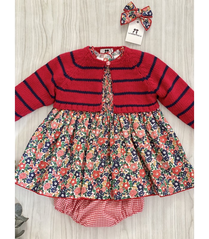 LAZO PEQUEÑO FLORES BOUTIQUE LUNA LA MARTINICA 10072