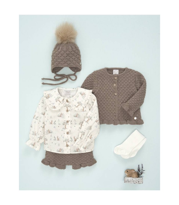 CAMISA+PANTALON+CHAQUETA POMPON PAZ RODRIGUEZ