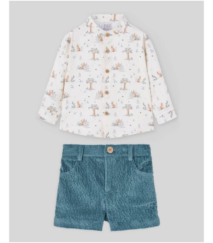 CAMISA+PANTALON POMPON PAZ RODRIGUEZ
