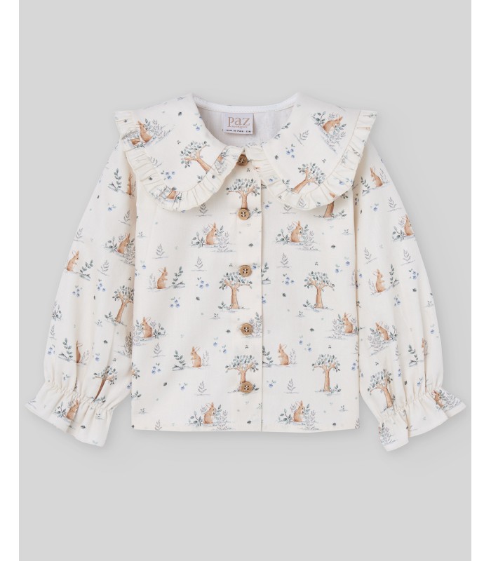 CAMISA+PANTALON+CHAQUETA POMPON PAZ RODRIGUEZ