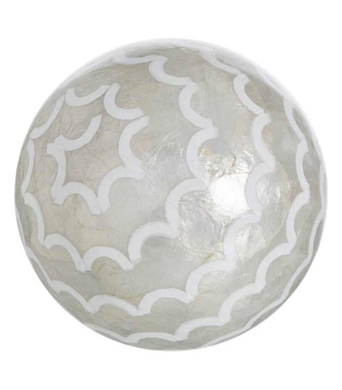 BOLA NACAR CAPIZ 10CM 604739/40