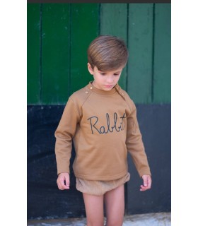 SUDADERA+ESTRICADO CONEJO MON PETIT BONBON