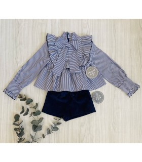 CAMISA+SHORT MARINO MON PETIT BONBON IM113/4