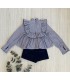 CAMISA+SHORT MARINO MON PETIT BONBON IM113/4