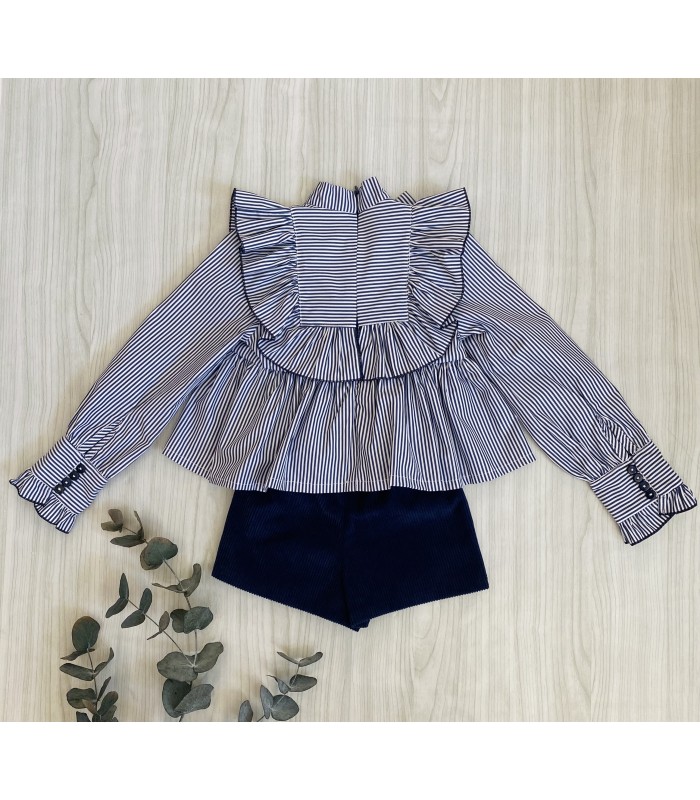 CAMISA+SHORT MARINO MON PETIT BONBON IM113/4