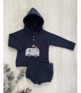 SUDADERA+BOMBACHO LA MARINE LA MARTINICA 10171