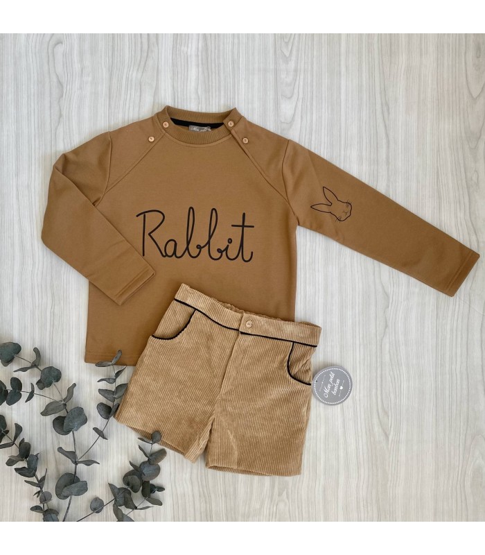 SUDADERA+PANTALON RABBIT MON PETIT BONBON