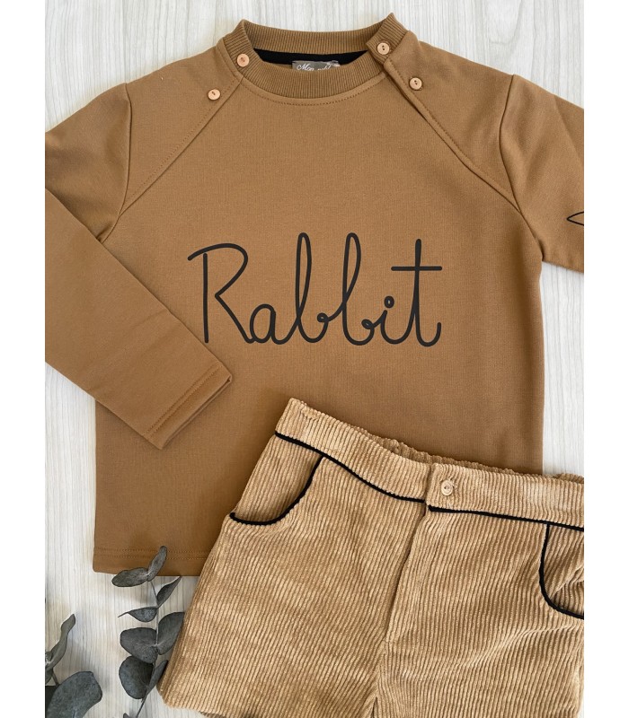 SUDADERA+PANTALON RABBIT MON PETIT BONBON