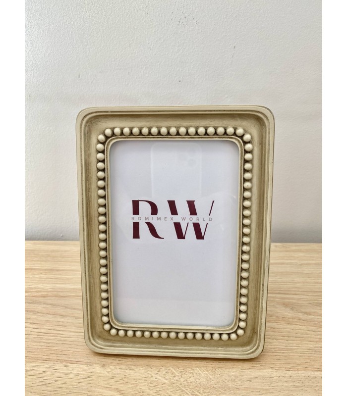 PORTAFOTO RESINA BEIGE 10-6-10