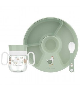 VAJILLA 3PCS PEQUEÑA GRANJA LITTLE DUTCH LD108040565399