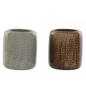 VASO GRES 8.5*8.5*10CM PB-217421