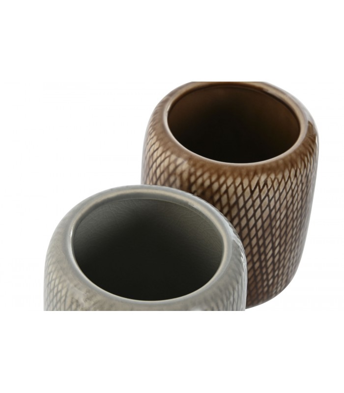 VASO GRES 8.5*8.5*10CM PB-217421