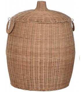 CESTA RATAN/METAL 45*45*56CM DC-222996