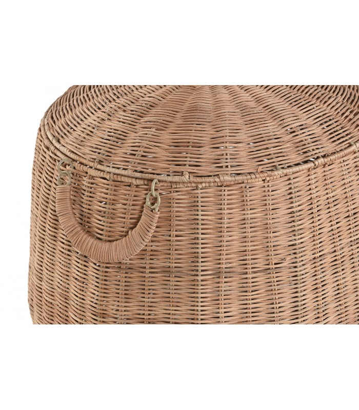 CESTA RATAN/METAL 38*38*44CM DC-222996