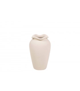 JARRON CERAMICA BEIGE 22*22*30CM 168951