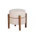 PUFF MADERA BOUCLE 40*40*45CM 367136