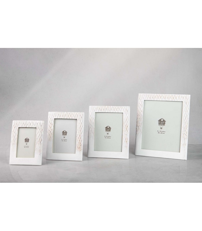 Portafotos Resina Blanco 770687/8