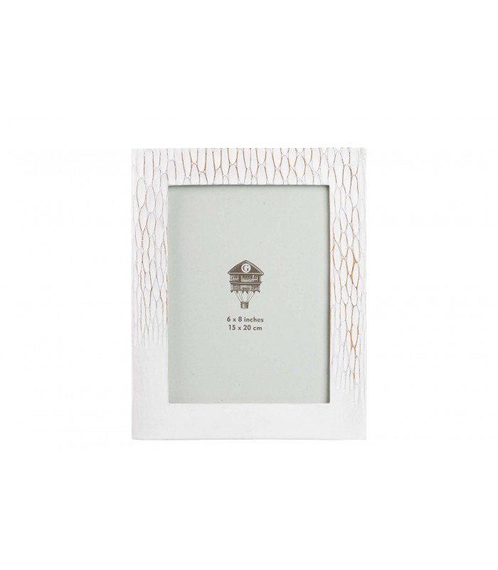 Portafotos Resina Blanco 770687/8