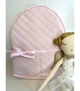 MOCHILA PEQ.POLIPIEL GUATEADA