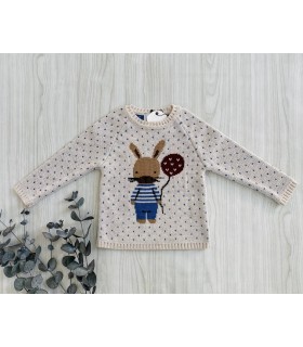 JERSEY CONEJO GLOBO TERRACOTA LA MARTINICA 9758