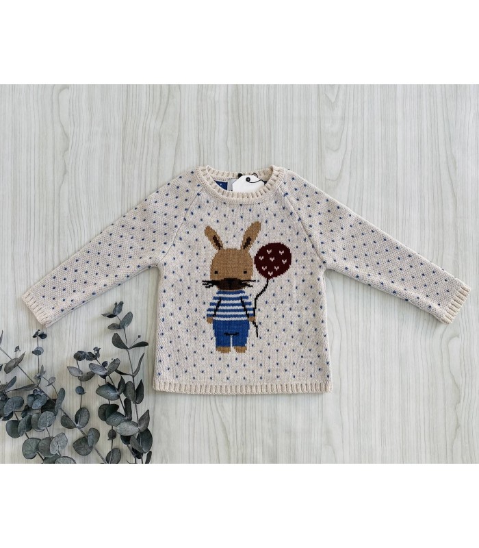 JERSEY CONEJO GLOBO TERRACOTA LA MARTINICA 9758