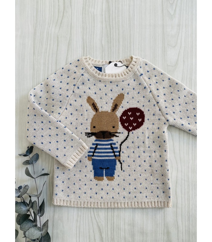 JERSEY CONEJO GLOBO TERRACOTA LA MARTINICA 9758