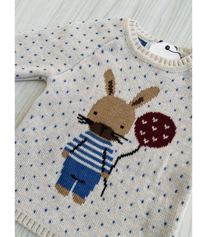 JERSEY CONEJO GLOBO TERRACOTA LA MARTINICA 9758