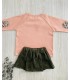 SUDADERA+FALDA PANTALON LIBERTY MON PETIT BONBON IM202/3