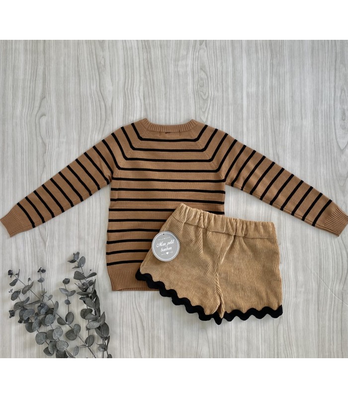 JERSEY+SHORT CONEJO MON PETIT BONBON