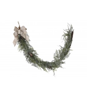 GUIRNALDA NEVADO VERDE 30*11*150CM NV-213994 