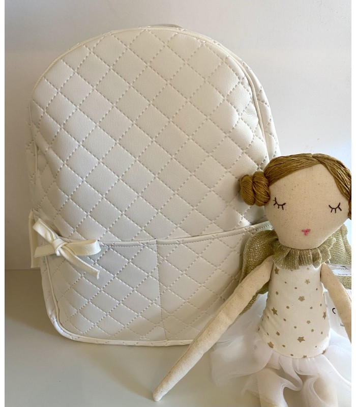 MOCHILA PEQ.POLIPIEL GUATEADA