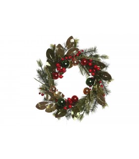 CORONA 40 LEDS VERDE Ø50CM NV-220814