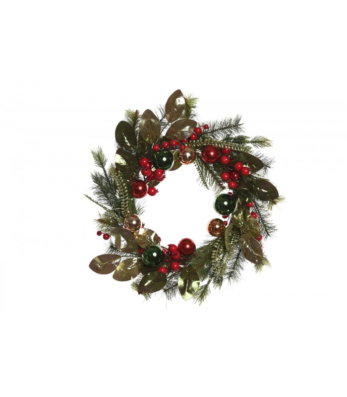 CORONA 40 LEDS VERDE Ø50CM NV-220814