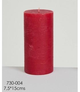 Cirio Rústico Granate 7.5*15 Cm 730-004