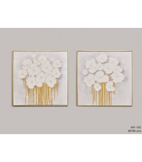 Set/2 Cuadros Villandry 80*80 Cms 491-103