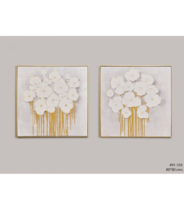 Set/2 Cuadros Villandry 80*80 Cms 491-103