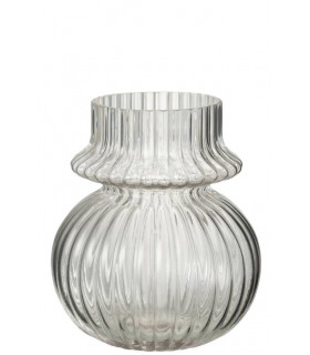 Jarrón Kano Vidrio 18*18*20.5 Cm 53618