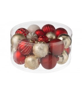 Caja 30 Bolas de Navidad 59492