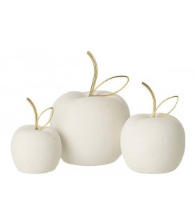 Set/3 Manzanas Porcelana 59841