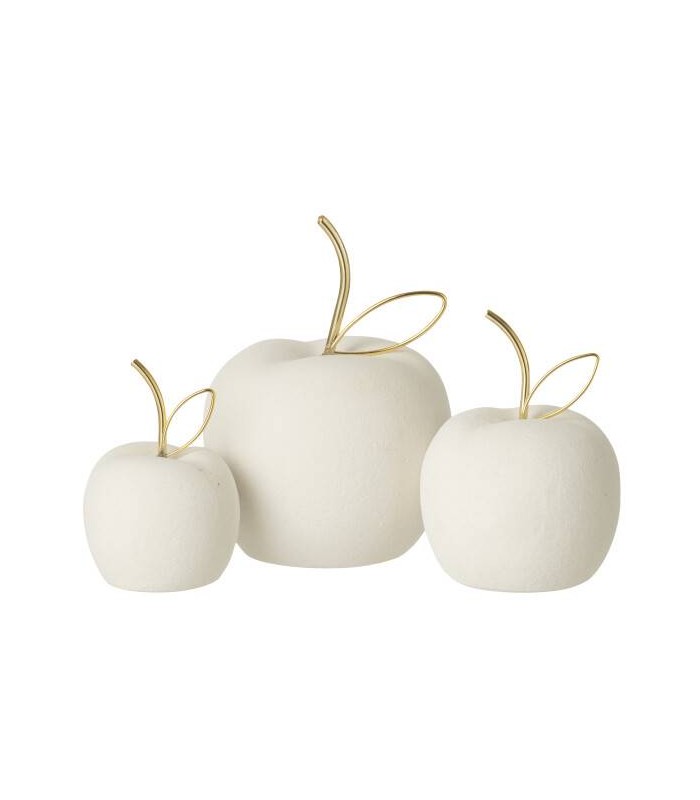 Set/3 Manzanas Porcelana 59841
