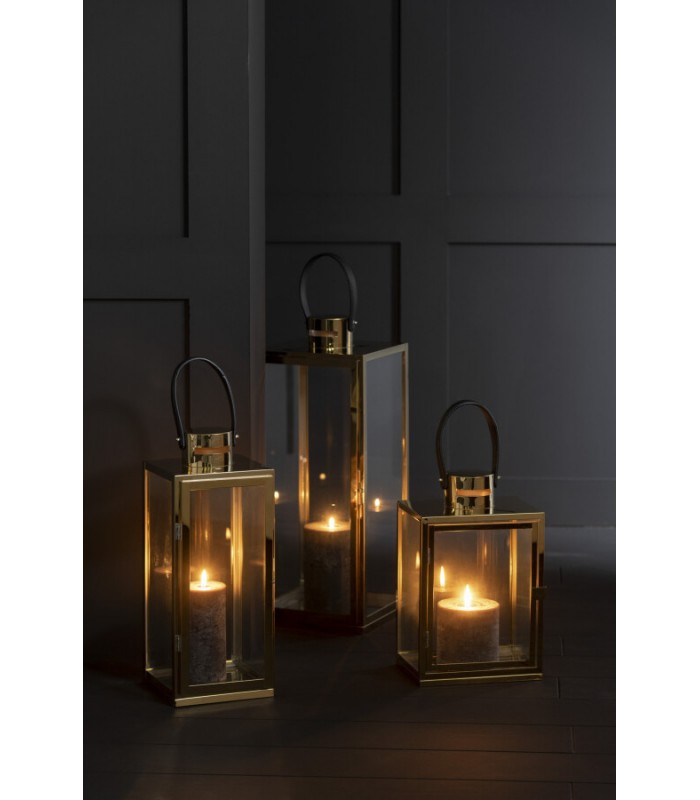 Farol Metal/Dorado 22.5*21*65 Cm 5181