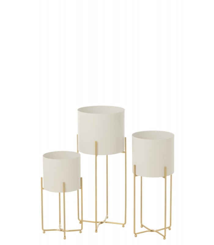 Pedestal Metal 24.5*23.5*58 Cm 57384