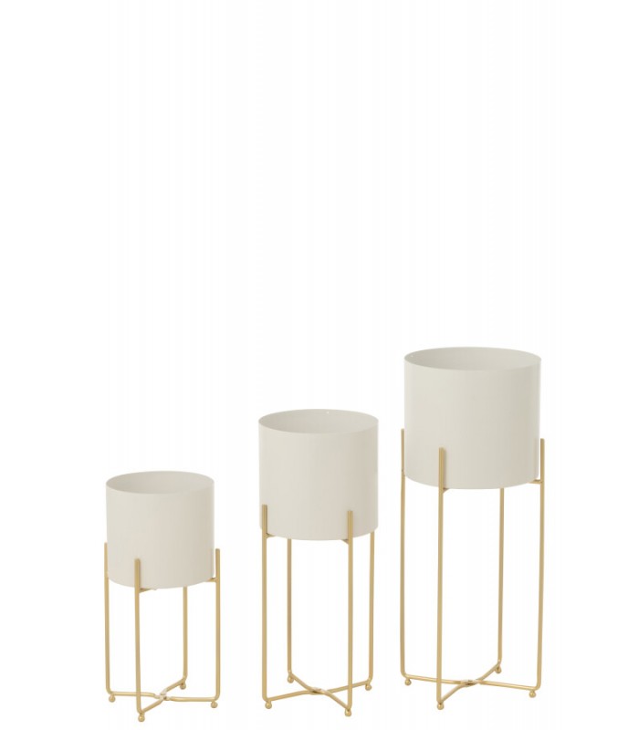 Pedestal Metal 24.5*23.5*58 Cm 57384