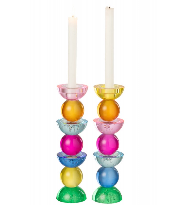 Candelabro Vidrio 8*30 Cm 58114