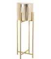 Macetero Metal Dorado 28x28x91Cm 60971