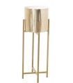 Macetero Metal Dorado 25*25*76 Cm 60971
