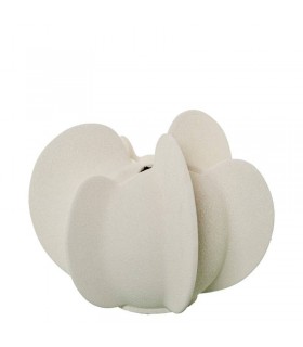 Jarron Ceramica Beige Arena 30x30 Cm 63332