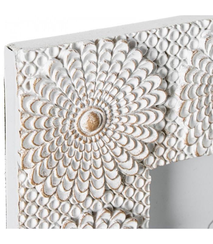 Portafotos Resina Blanco 39550/1