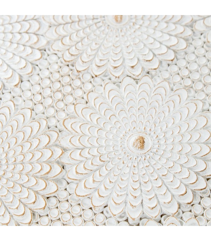 Bandeja Resina Blanca 29x15x1,5cm 39553