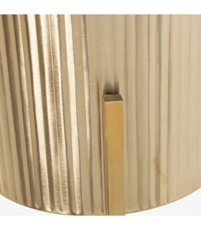 Macetero Metal Dorado 28x28x91Cm 60971